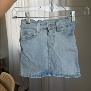Target Cat & Jack light denim toddler girl skirt 3t